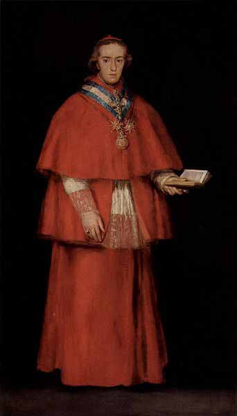 Portrait of Cardinal Luis Maria de Borbon y Vallabriga